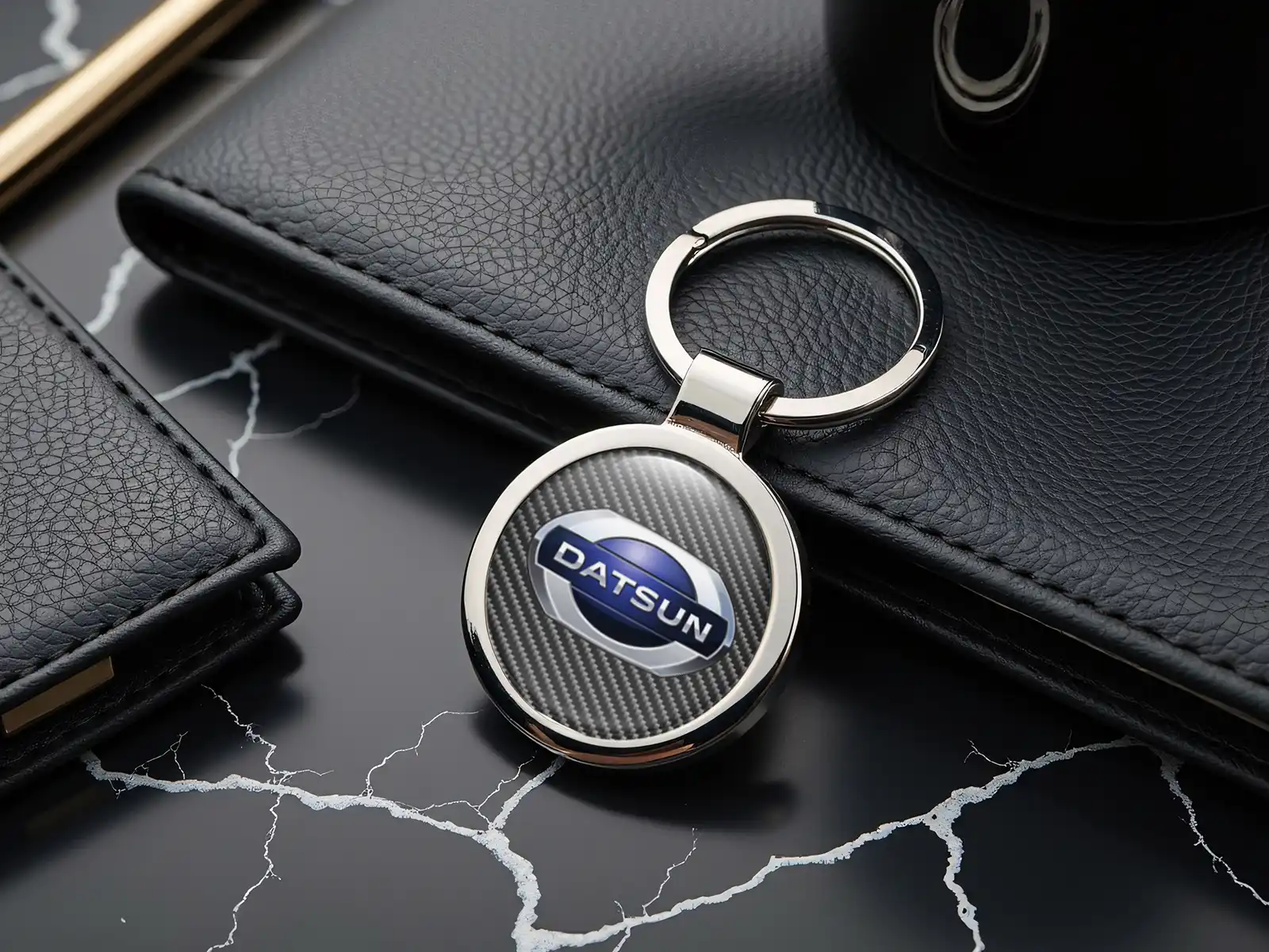 Datsun Portachiavi Sicurezza Forza Metallo Durevole